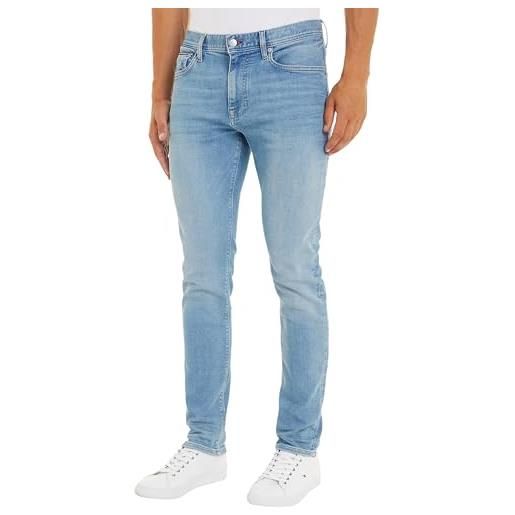 Tommy Hilfiger jeans uomo slim fit, blu (maui blue), 28w/30l