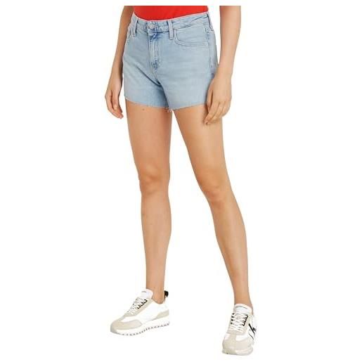 Calvin Klein Jeans mid rise short j20j222809 pantaloncini, denim (denim light), 25w donna