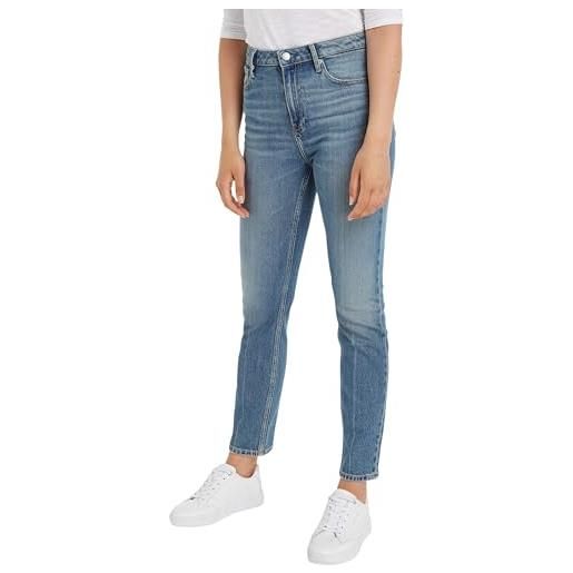 Tommy Hilfiger jeans donna slim fit, blu (will), 30w/28l
