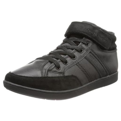 s.Oliver casual 5-5-15200-21, sneaker uomo, nero (schwarz (black 001)), 42