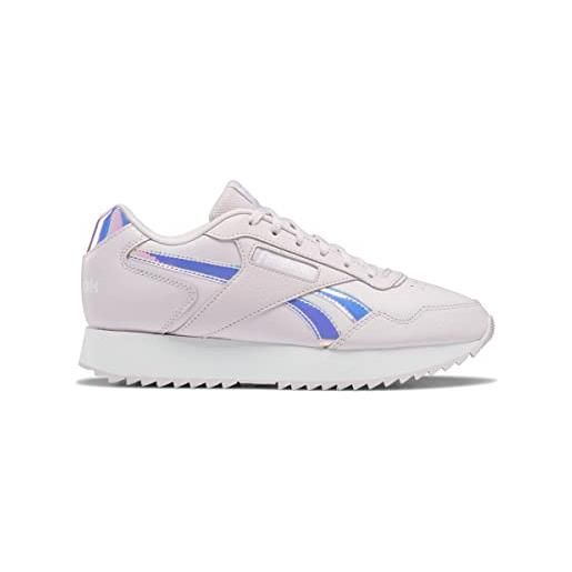 Reebok glide ripple double, sneaker donna, pixel pink/ftwr white/ftwr white, 42.5 eu