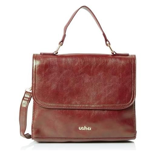 ALARY elegante borsa con manici, shopper da donna, rosso ciliegia, einheitsgröße