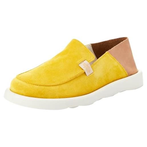 Fly London tevi060fly, scarpe donna, yellow/taupe, 43 eu