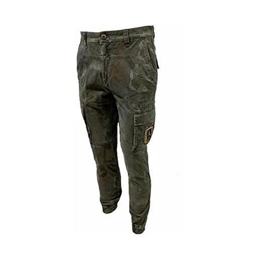 Aeronautica Militare pantalone anti-g pilot pa1510, camouflage, da uomo, felpa, pantaloni cargo (as6, alpha, m, regular, regular, medium it 48)