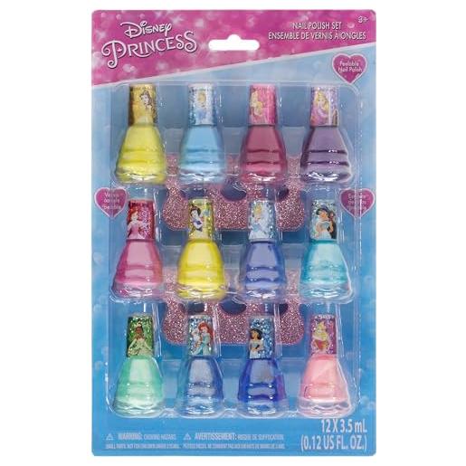 Townley Girl disney princess set di smalti per unghie per bambini (12 pezzi) | smalto non tossico e rimovibile | regalo per bambini dai 3 + di Townley Girl
