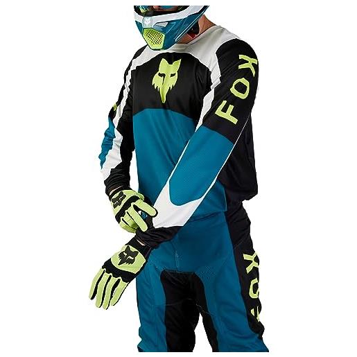 Fox Racing maglia 180 nitro motocross nero/grigio, l