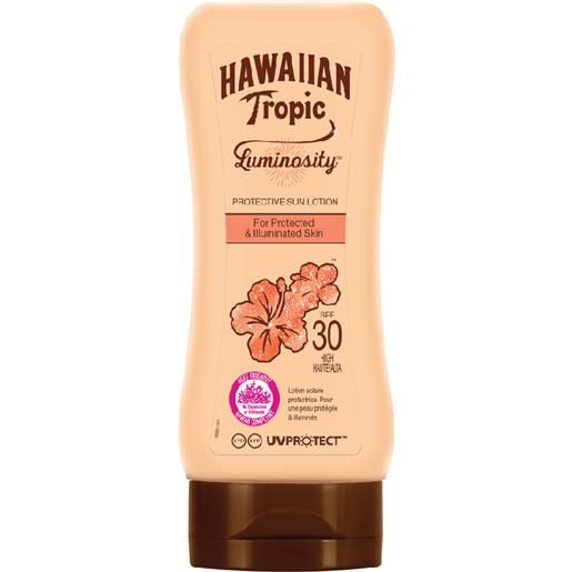 Hawaiian Tropic hawaiian satin protection luminosity latte solare spf 30 180 ml