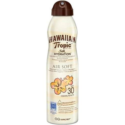 Hawaiian Tropic silk hydration air soft spray solare protettivo spf 30 177 ml