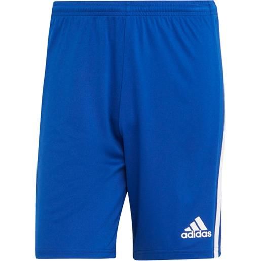 Adidas pantaloncino squadra 21 uomo blu bianco