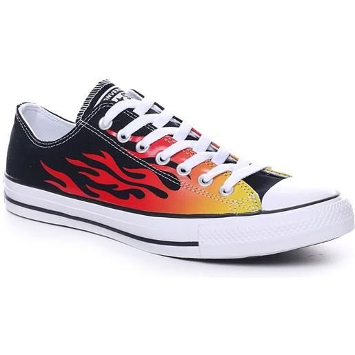 Converse chuck taylor all star canvas archive ox flame print