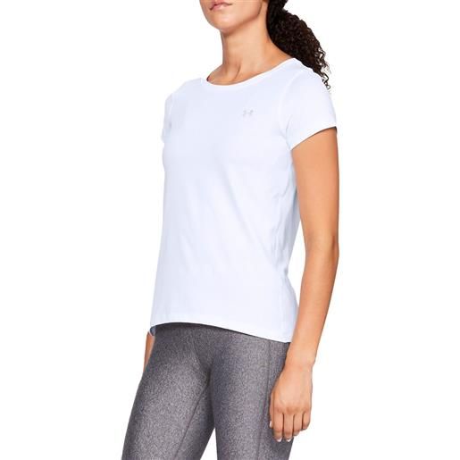 Under Armour hg armour ss donna bianco