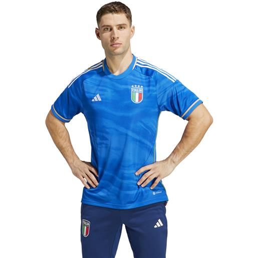 adidas maglia italia 23 home uomo blu