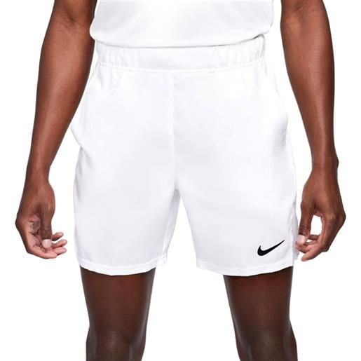 Nike nkct dri-fit victory 7in uomo bianco