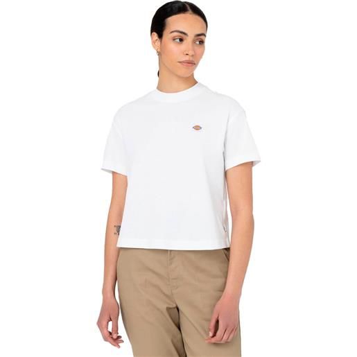 Dickies t-shirt boxy oakport donna bianco