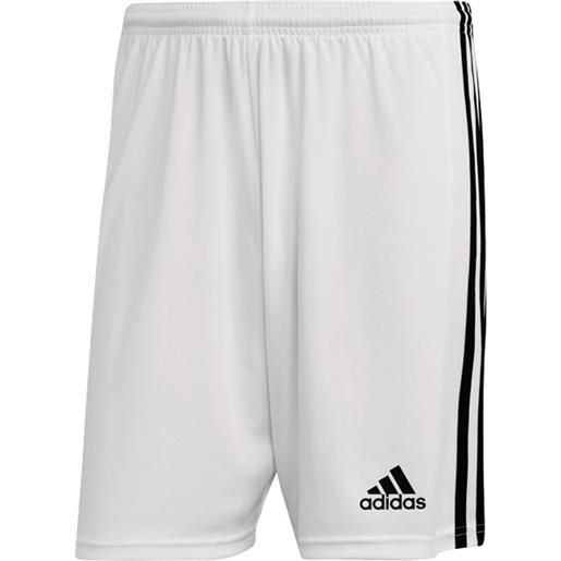 Adidas pantaloncino squadra 21 uomo bianco nero