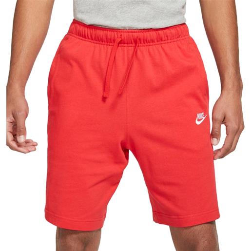 Nike pantaloncino sportswear club uomo rosso