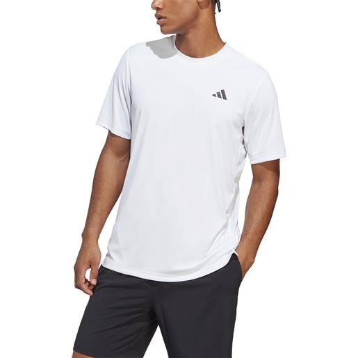 Adidas t-shirt club uomo bianco