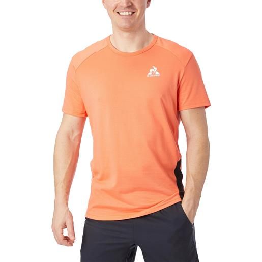 Le Coq Sportif t-shirt tech training uomo arancione