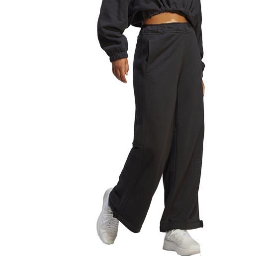 Adidas pantaloni dance knit donna nero