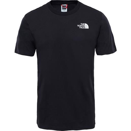The North Face t-shirt simple dome uomo nero