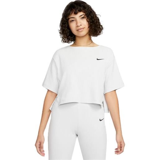 Nike t-shirt sportswear donna bianco