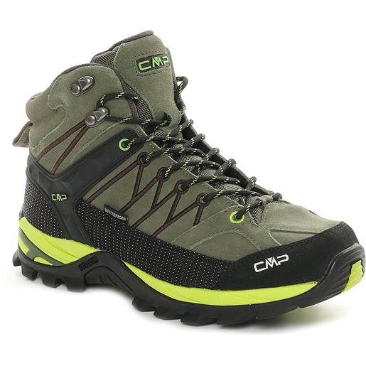 CMP scarpa da trekking uomo cmp campagnolo rigel mid verde