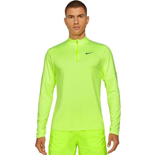 Nike maglia running dri-fit uomo lime