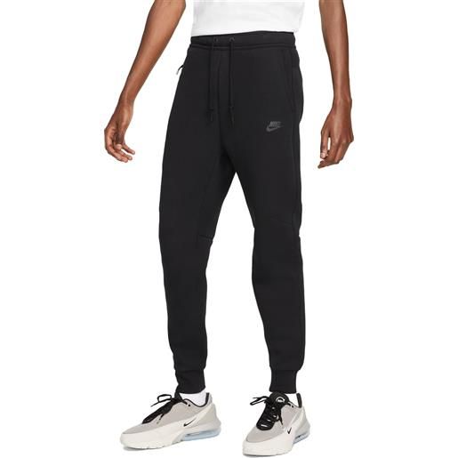 Nike pantaloni sportswear tech fleece uomo nero