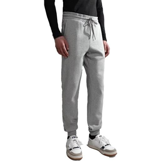 Napapijri pantalone tuta malis winter uomo grigio