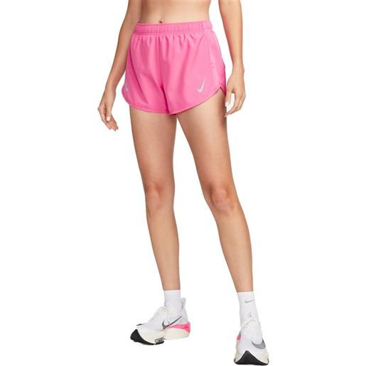 Nike shorts fast tempo donna rosa