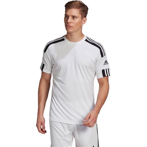 Adidas t-shirt squadra 21 uomo bianco