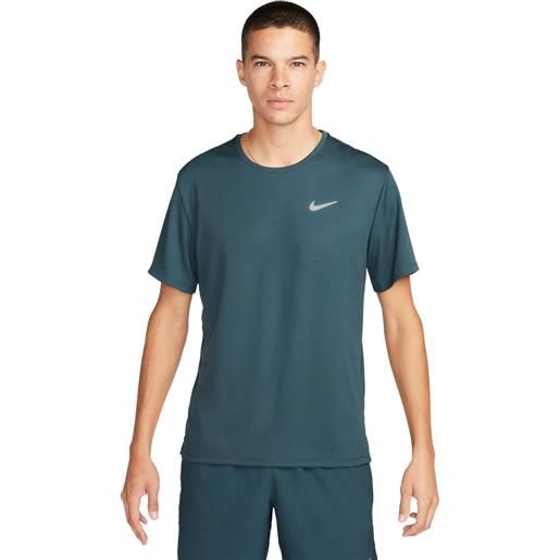 Nike t-shirt uomo Nike miler verde