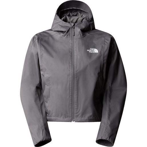 The North Face giacca crop quest donna grigio