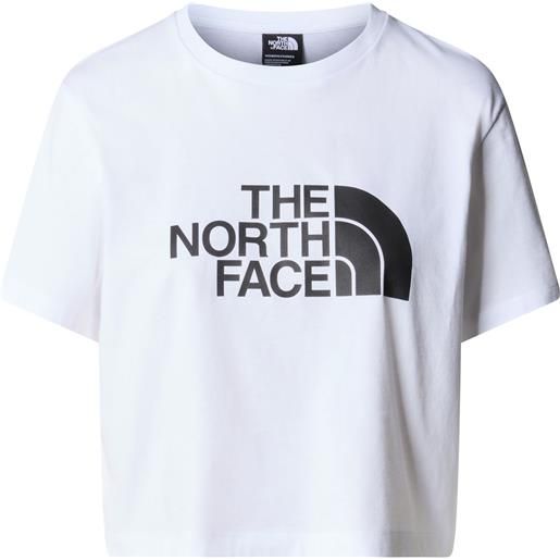 The North Face t-shirt crop easy donna bianco