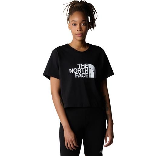 The North Face t-shirt easy crop donna nero