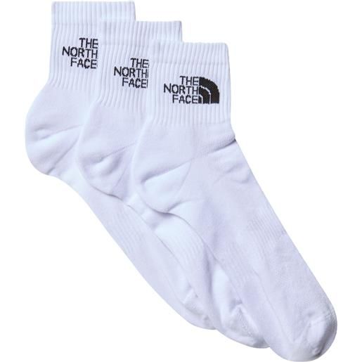 The North Face calze multi sport cushion bianco