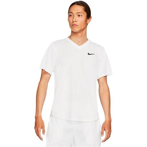 Nike maglia court dri-fit victory uomo bianco