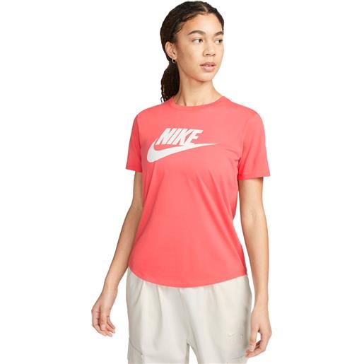 Nike t-shirt sportswear essentials donna rosa