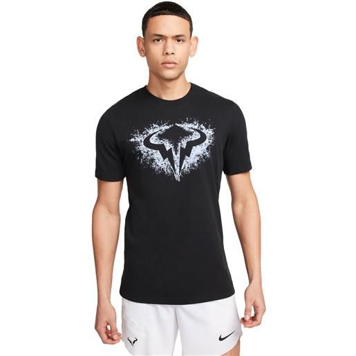 Nike t-shirt rafa dri-fit uomo nero