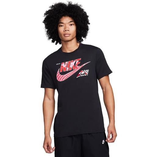 Nike t-shirt sportswear uomo nero