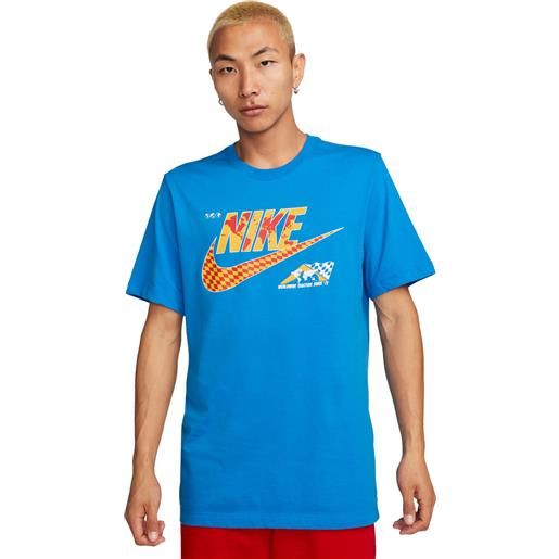 Nike t-shirt sportswear uomo blu