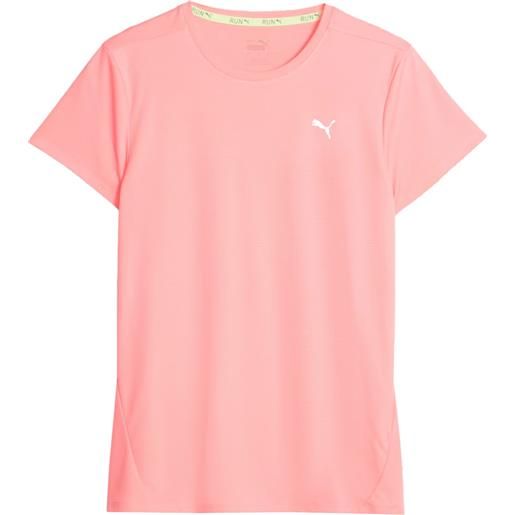 Puma t-shirt favourite donna rosa