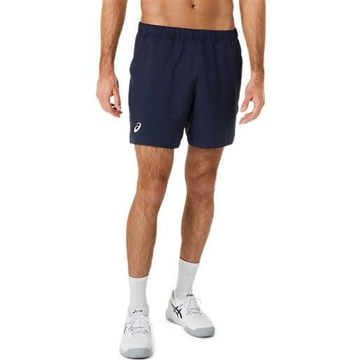 Asics shorts court 7in uomo blu