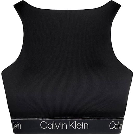 Calvin Klein reggiseno sportivo donna nero