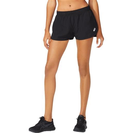 Asics shorts core split donna nero
