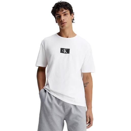 Calvin Klein t-shirt lounge uomo bianco