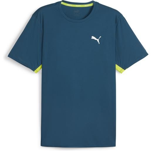 Puma t-shirt velocity run favorite uomo blu