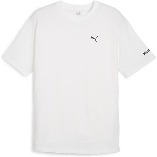 Puma t-shirt rad/cal uomo bianco