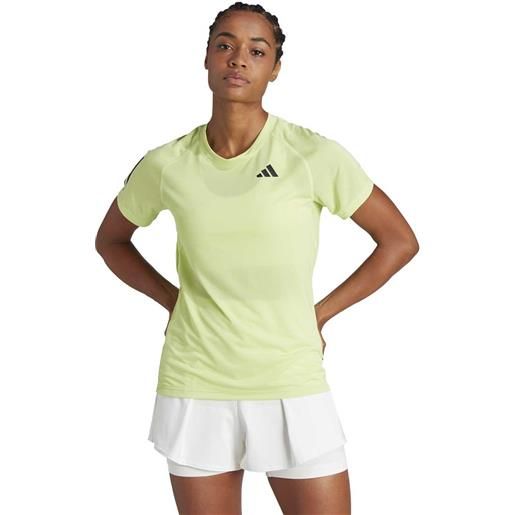 Adidas t-shirt club tee donna verde lime