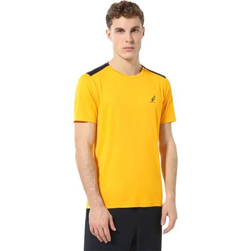 Australian t-shirt energy uomo giallo